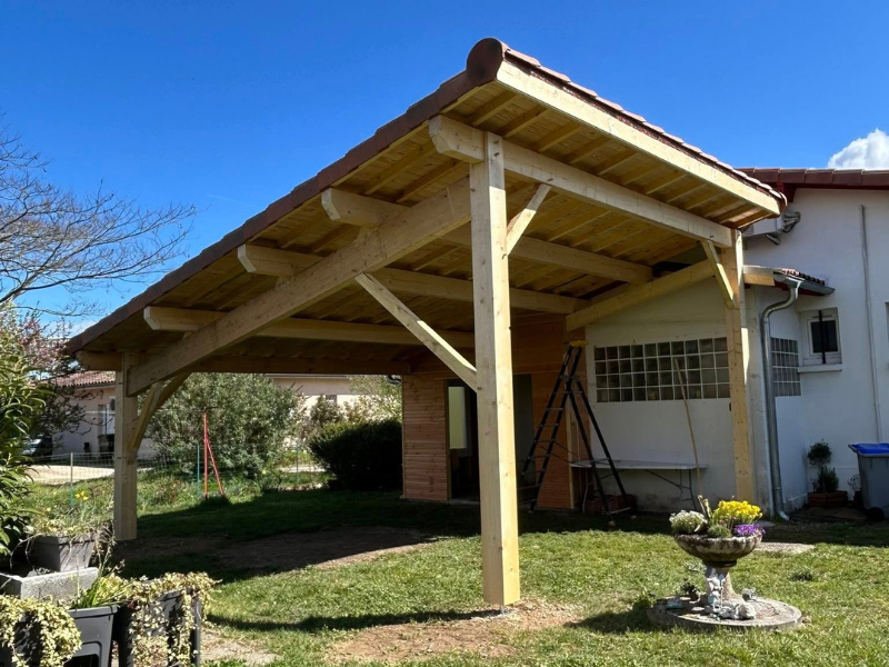 construction carport clarac